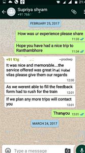 Supriya & Pradeep, Mumbai — WhatsApp testimonial
